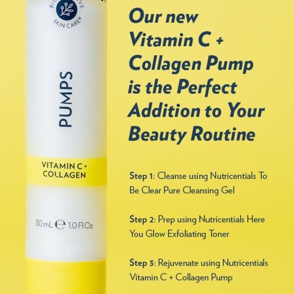 Nuskin Skincare Nutricentials Vitamin C Collagen Pump Poshmark